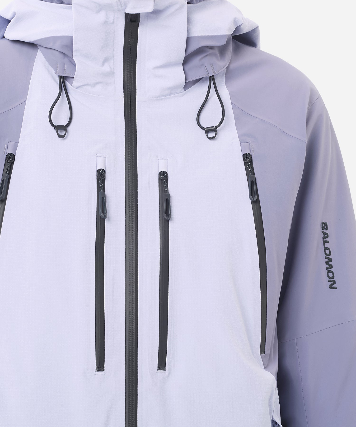 SalomonWomen_sSpectralJacketCosmicSky_BlueGranite-ChestDetail