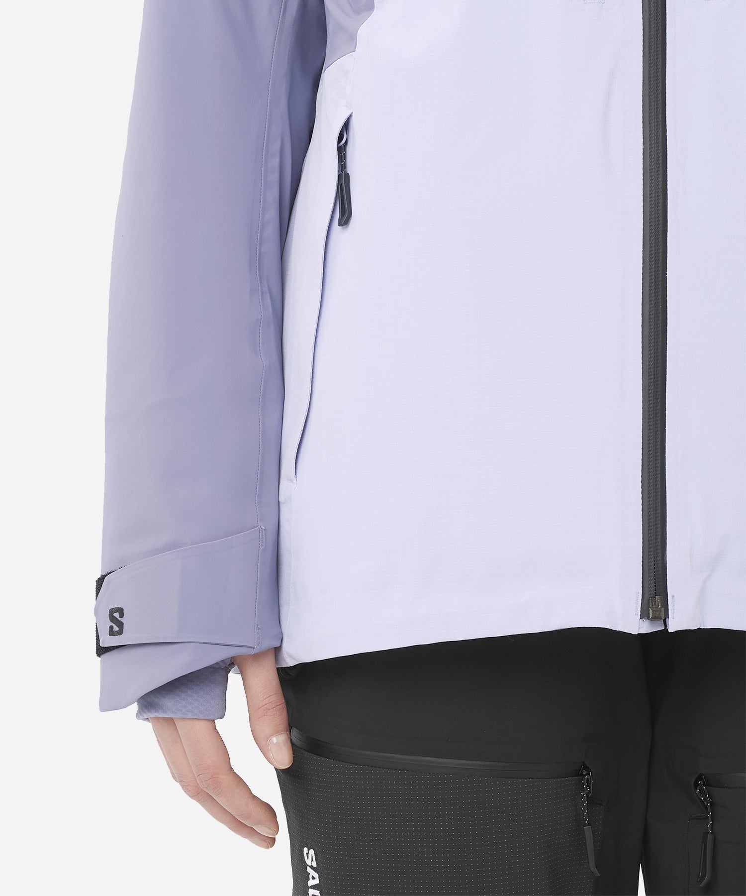 SalomonWomen_sSpectralJacketCosmicSky_BlueGranite-Cuff