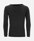 Sherpa Merino Wool Top Black