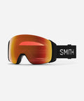 Smith 4D Mag Goggles Black - ChromaPop Everyday Red Mirror Storm Yellow Flash