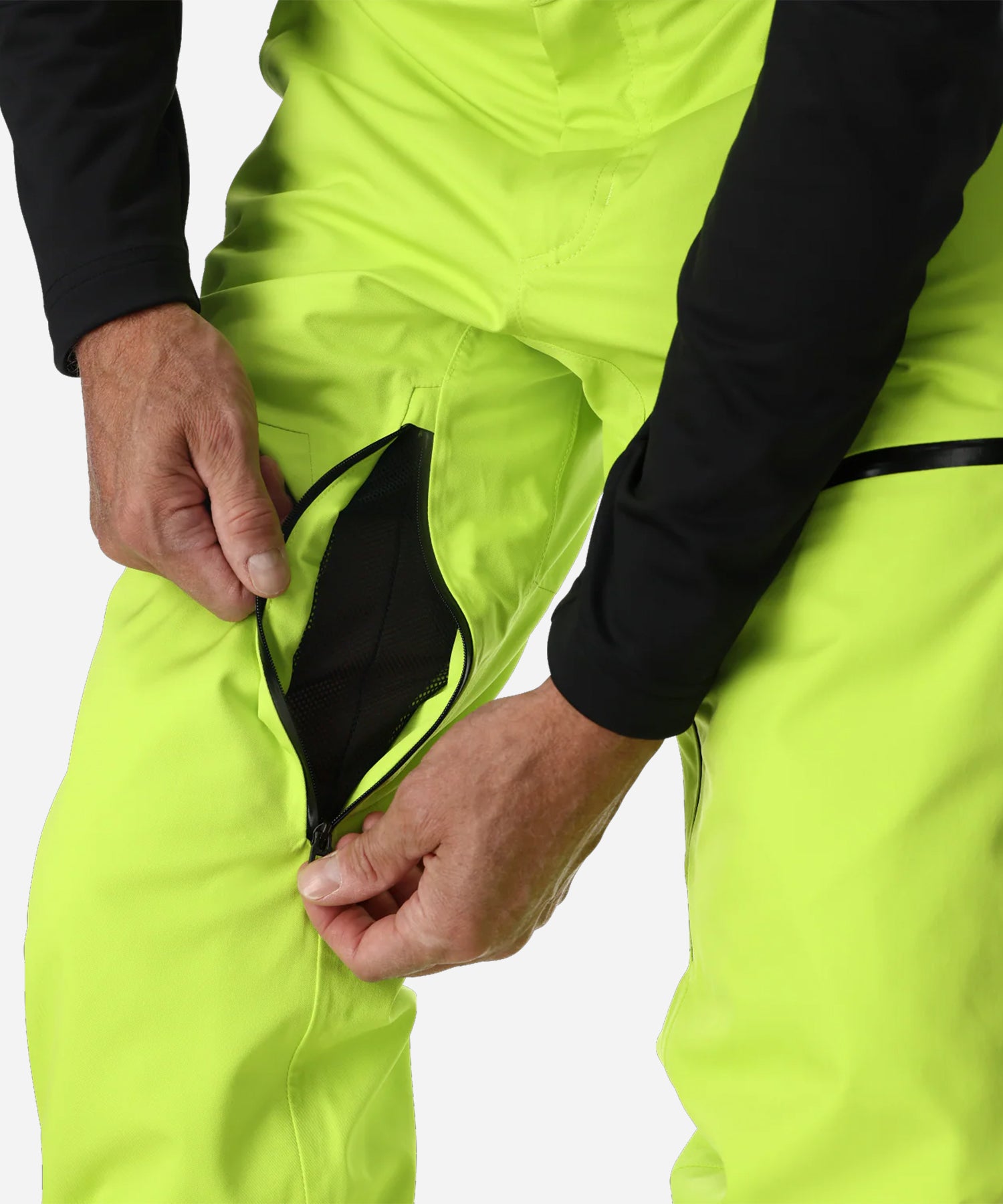 SpyderDarePantsLime-Vent