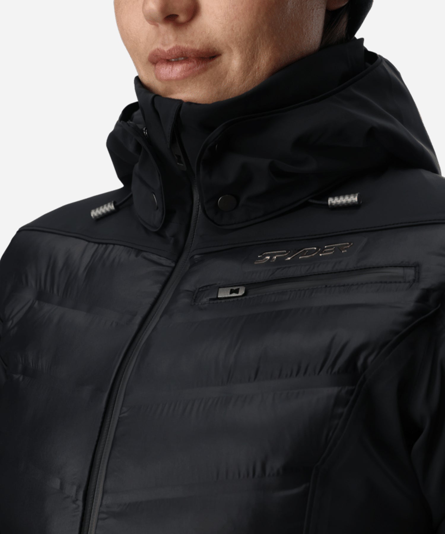 SpyderGranadaJacketBlack-Chest