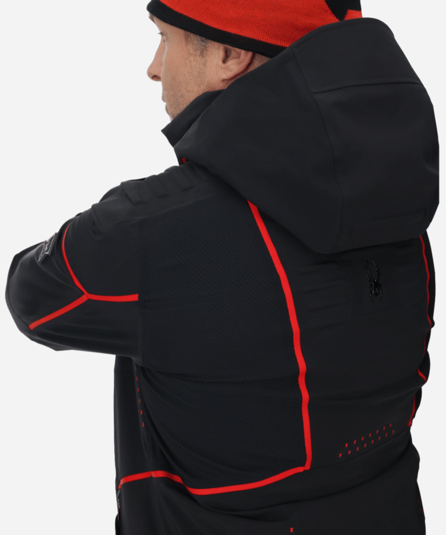 SpyderMen_sPinnacleJacketBlack-ShoulderPanel
