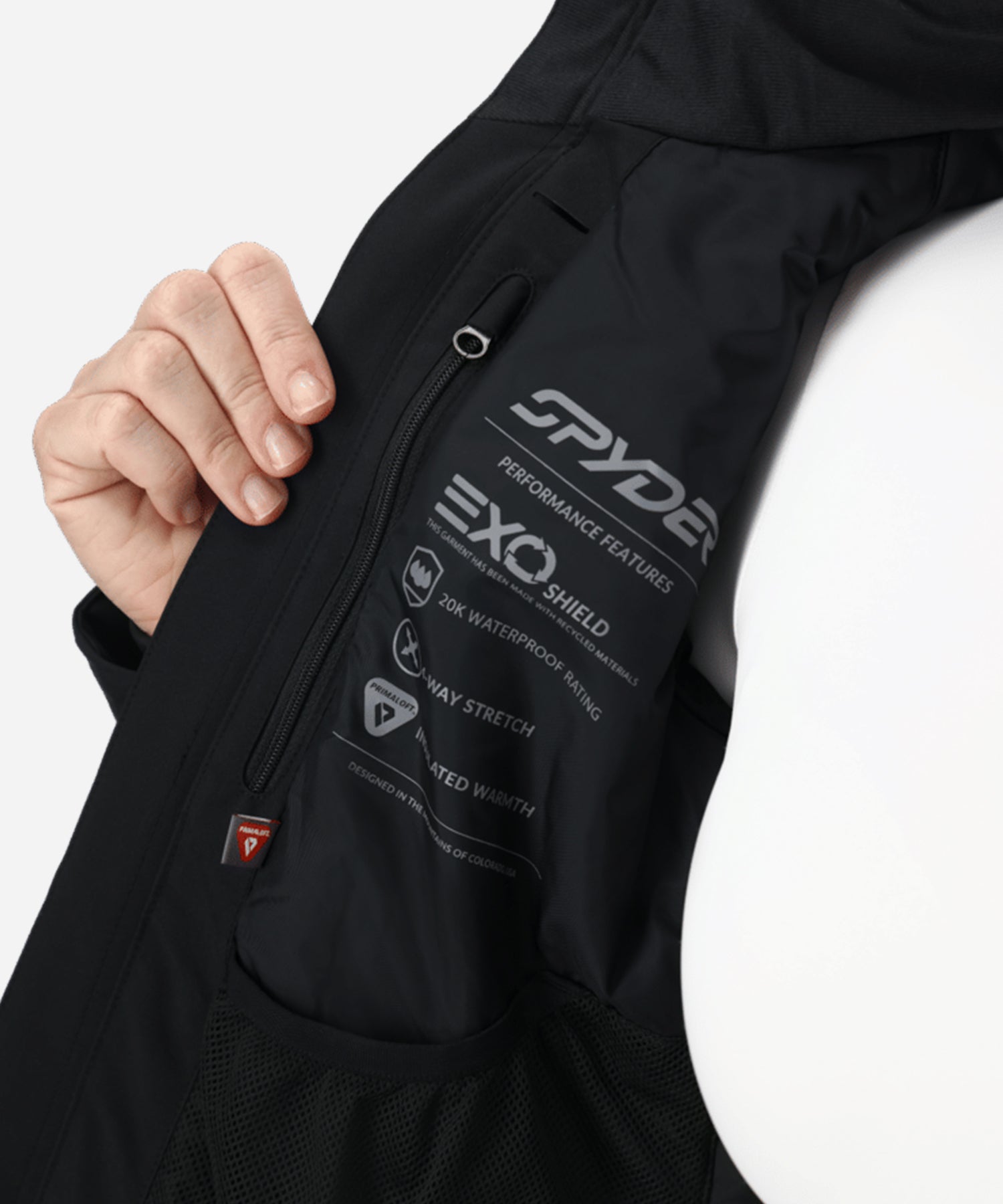 SpyderVidaJacketBlack-Lining