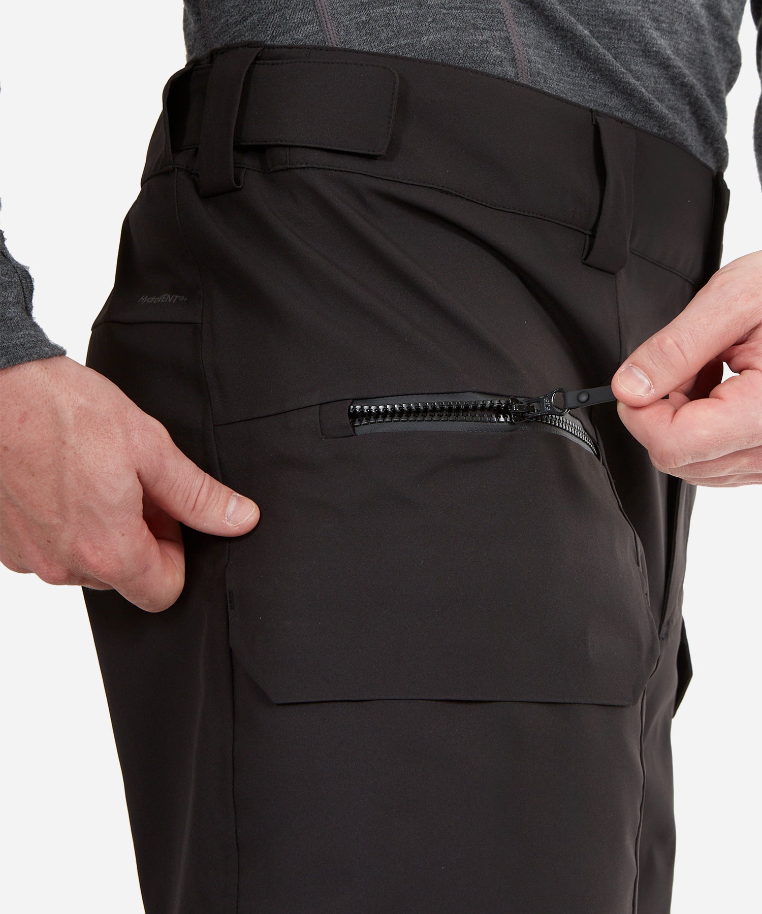 XTMAnnexPantBlack-PocketZipper