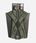 XTM Braces Suspenders Leaf Green